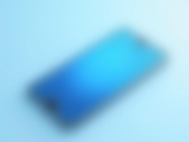 Smartphone mit moderner App-Oberfläche auf hellem Hintergrund