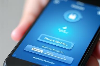 Screenshot der mobilen Banking-App aus dem Projekt MobileBank.