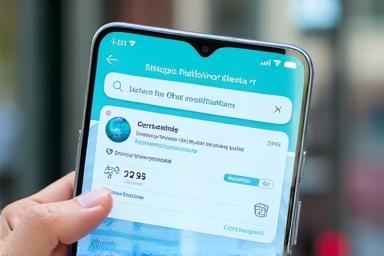 Screenshot der Einzelhandels-App RetailConnect aus dem Projekt.